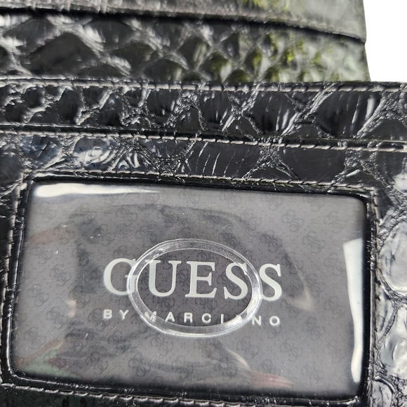 Guess Black Textured Women's Wallet NWOT - Picture 10 of 12